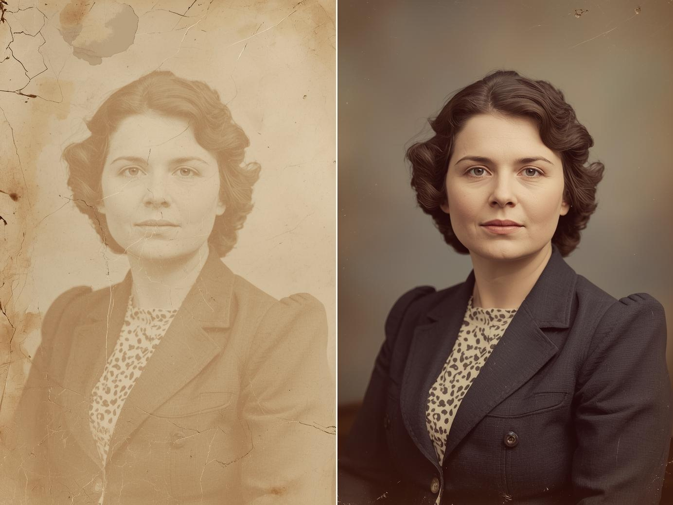 Damaged Photograph