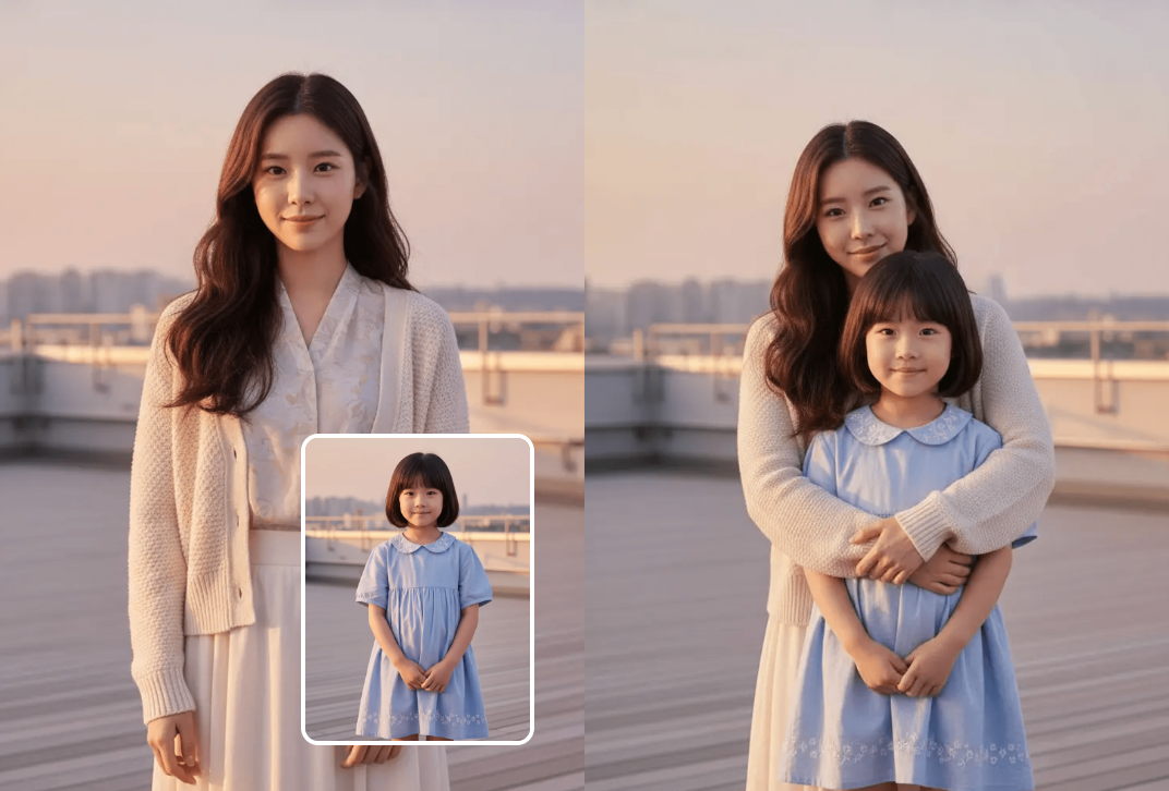 Free AI ''Hug My Younger Self'' Generator