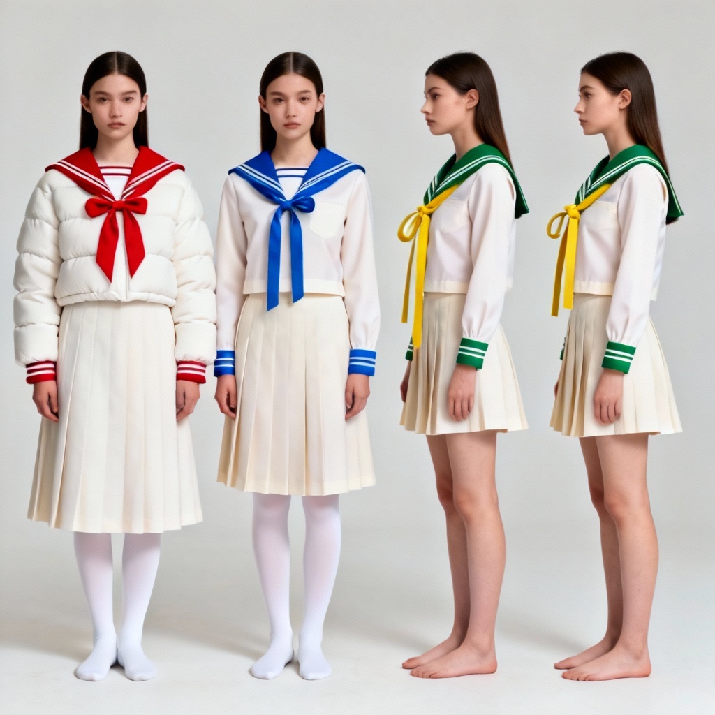 AI Group Sailor Uniform Lookbook