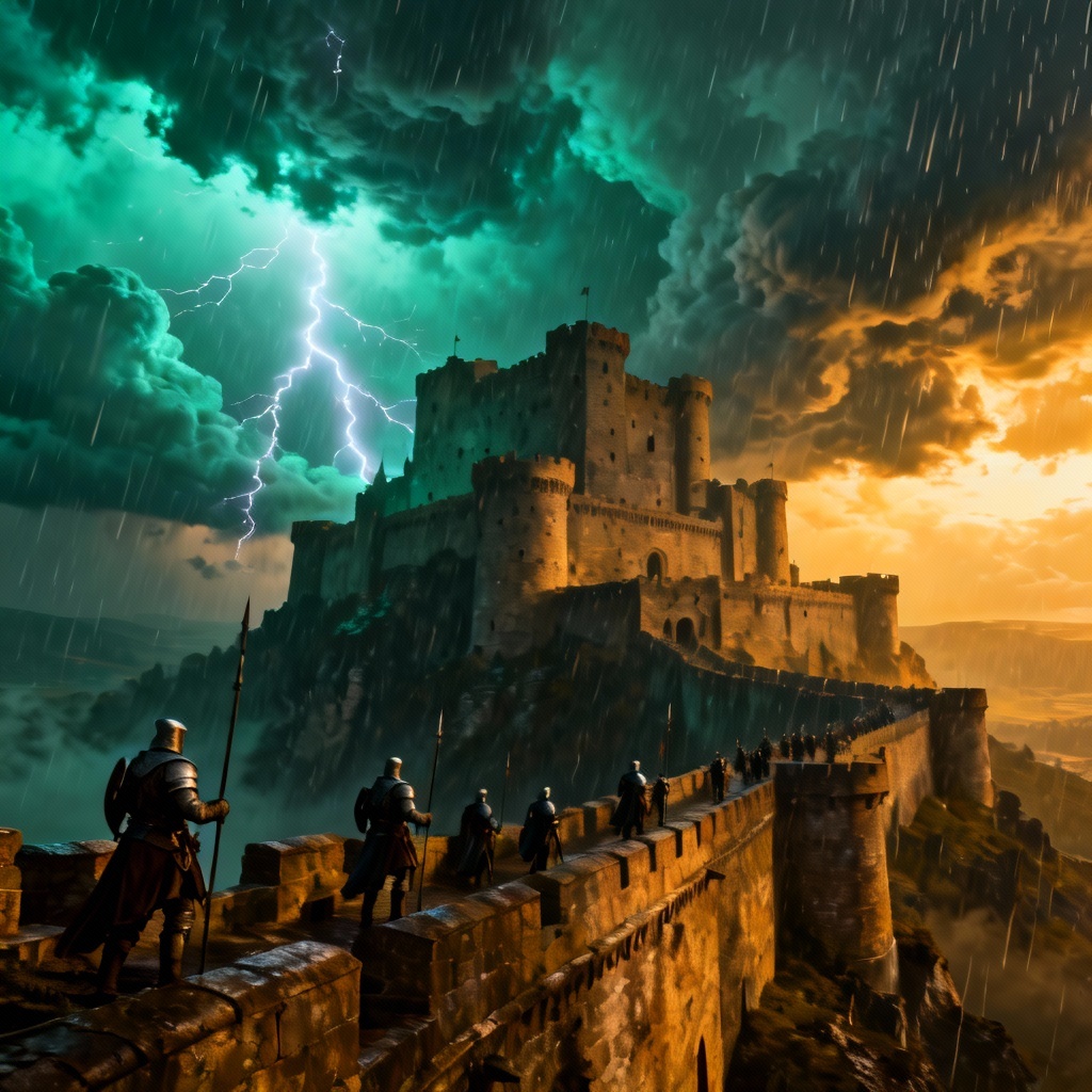 AI Epic Storm Fortress