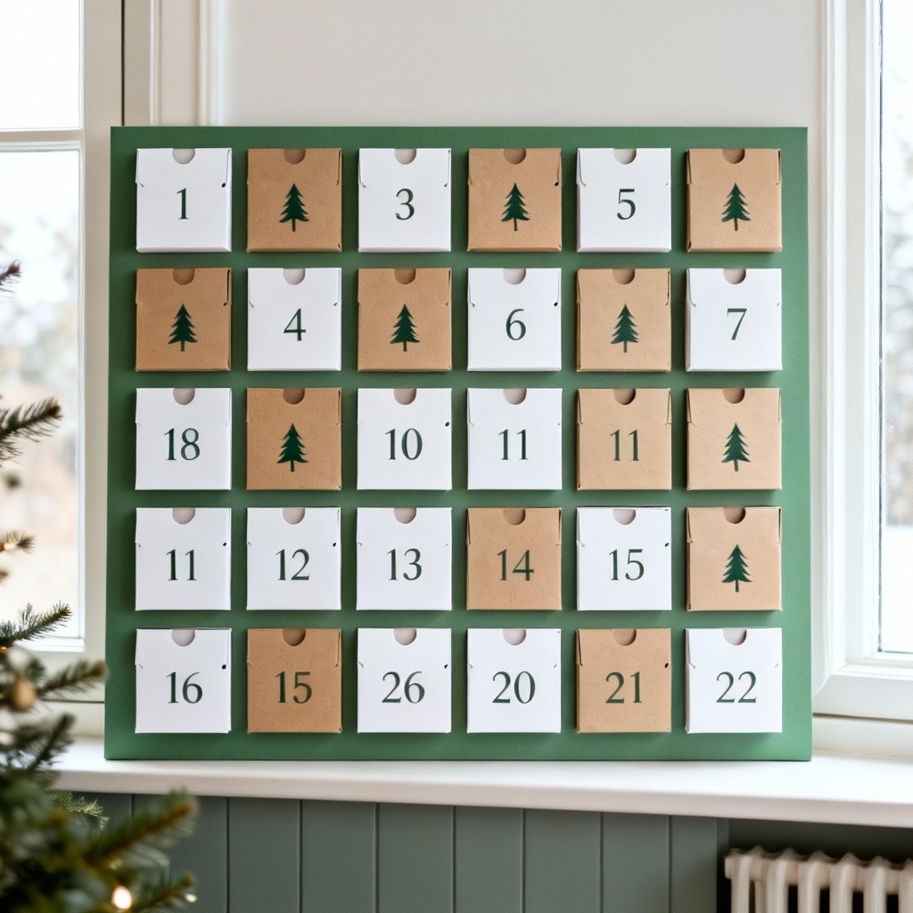 AI Scandinavian Minimalist Advent Calendar