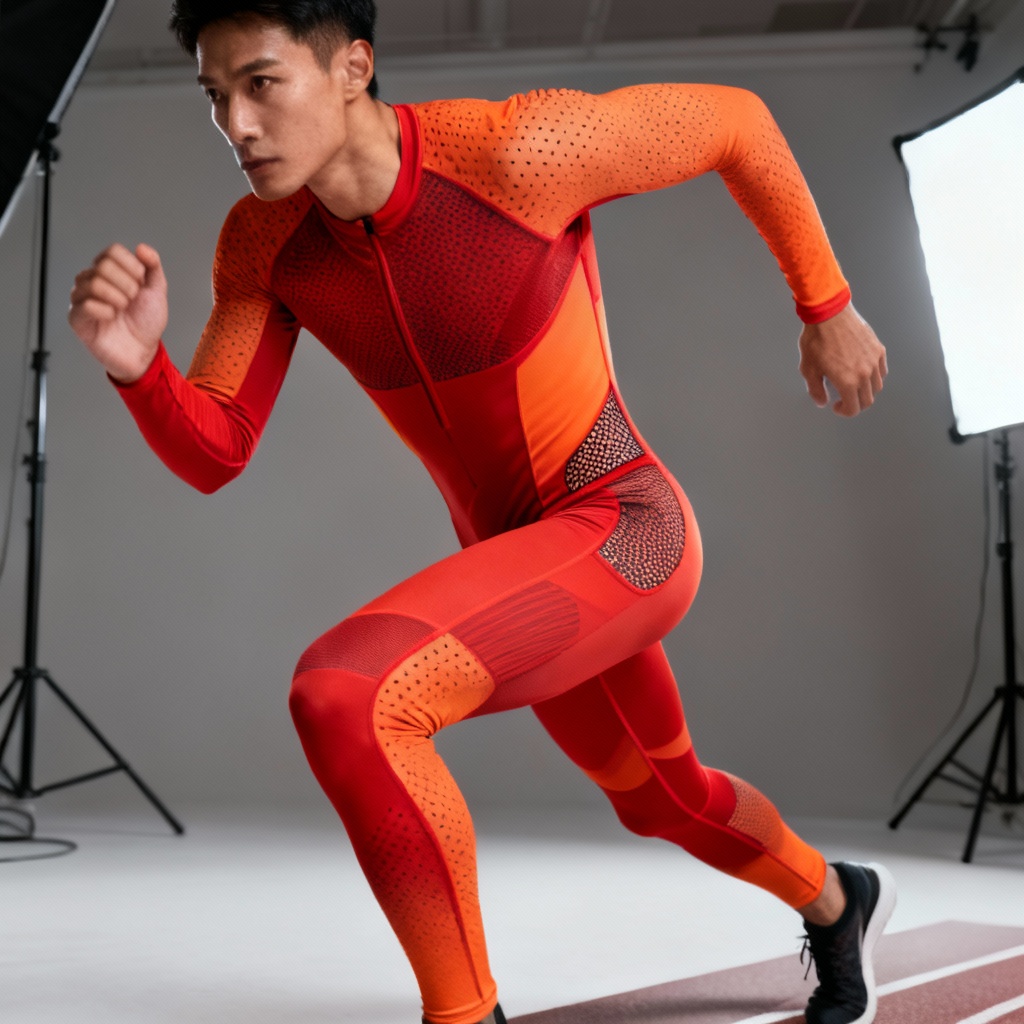 AI athletic aero bodysuit for performance