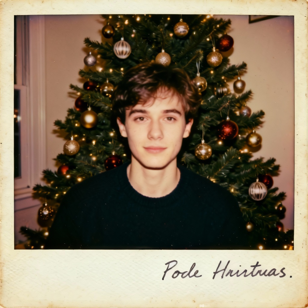 AI Retro Polaroid Holiday Profile