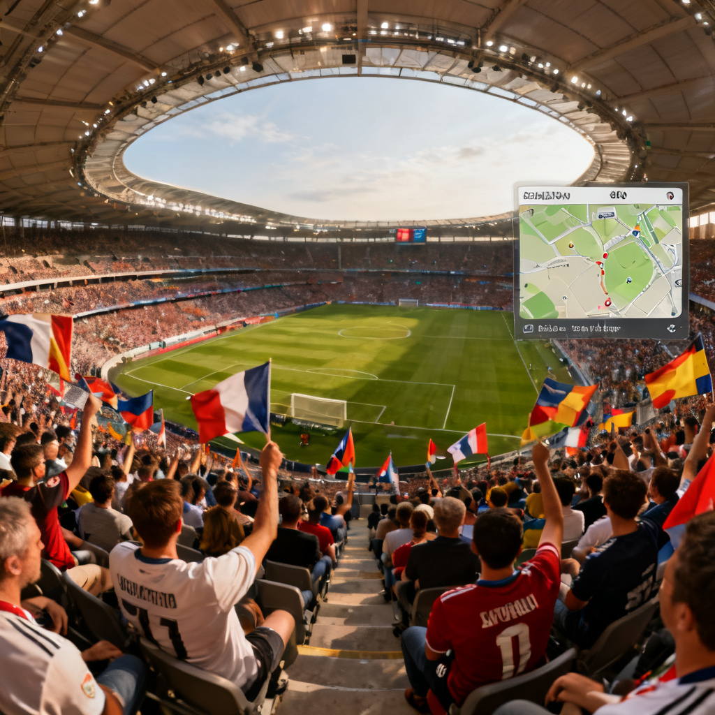 AI panoramic 360 stadium view