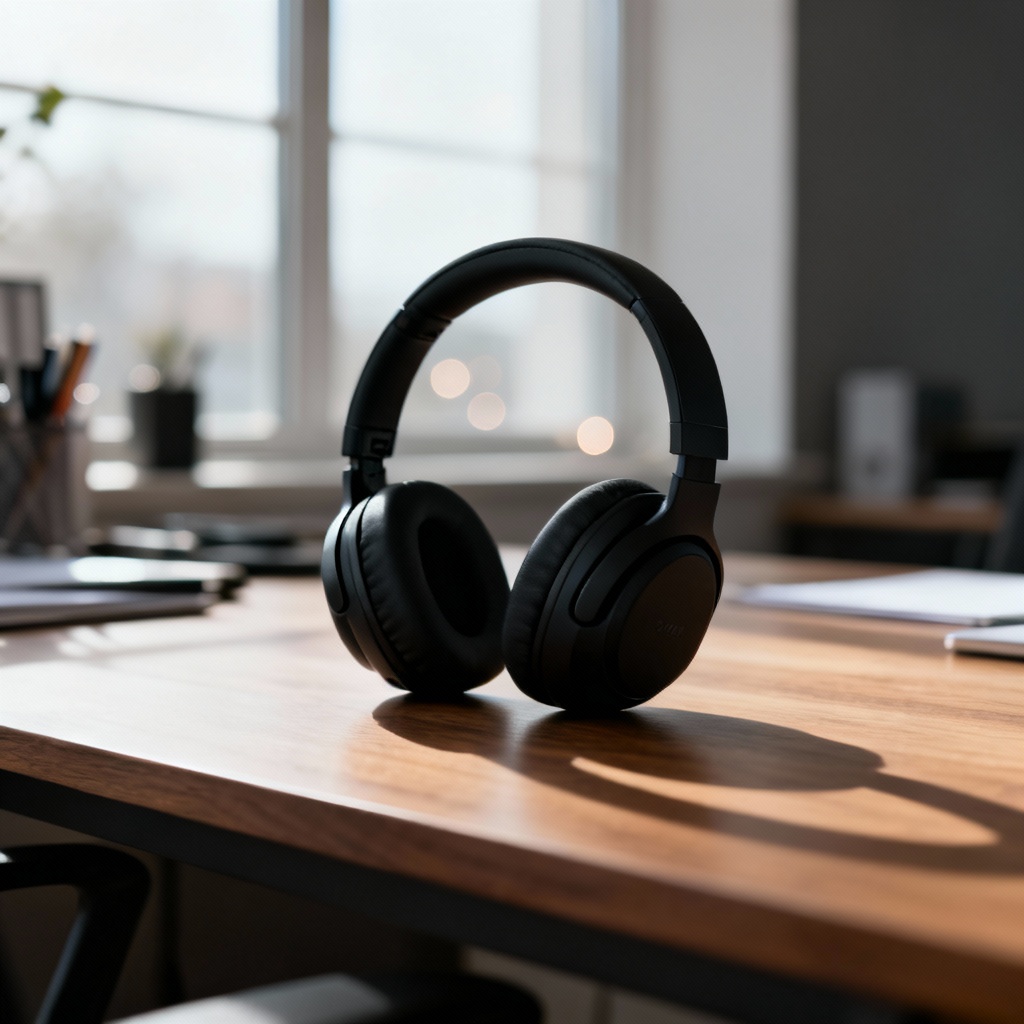 AI product photo with soft background blur