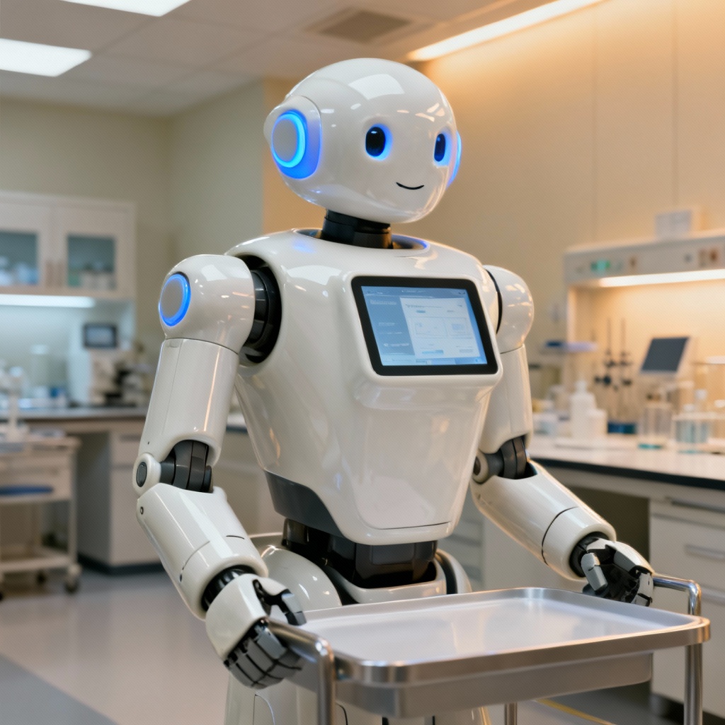 AI bionic medical assistant robot