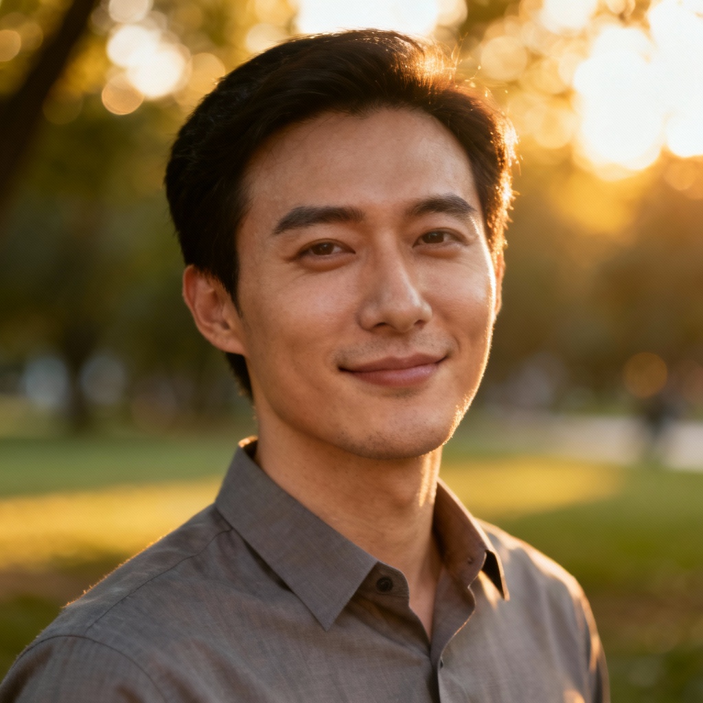 AI Outdoor Natural LinkedIn Headshot