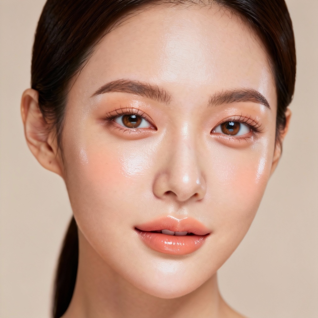 AI Dewy Beauty Headshot