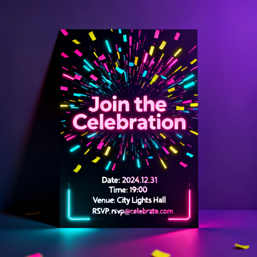 Free AI Party Invite Generator | Create Custom Invitations Online