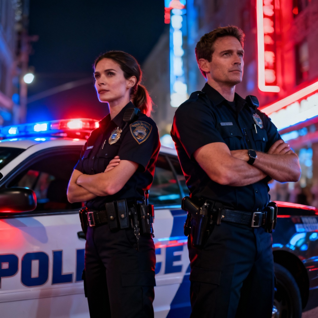 AI urban police patrol duo