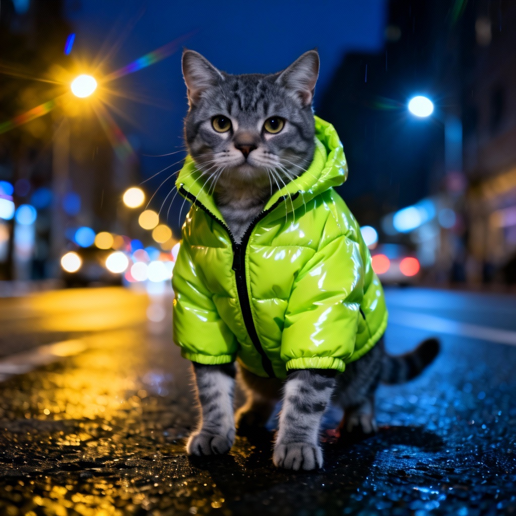 Free ai-puffer-jacket-cat Generator Online | Create Puffer Jacket Cat ...