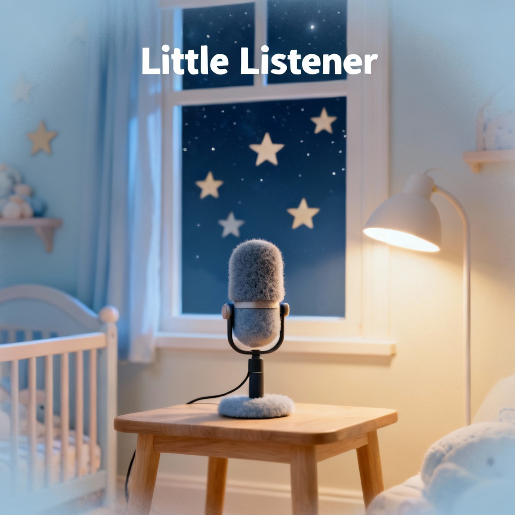 AI nursery night sky podcast cover art