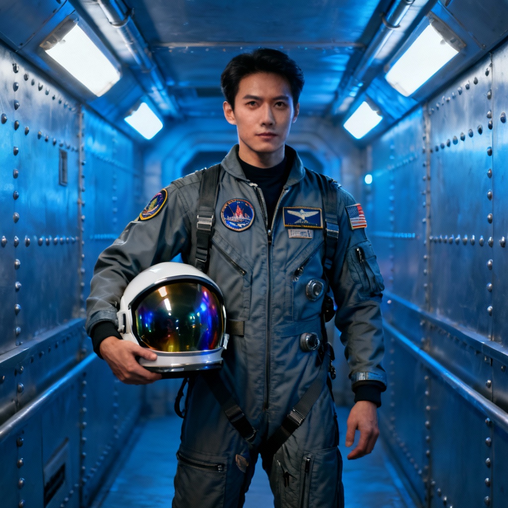 AI Space Pilot Cosplay