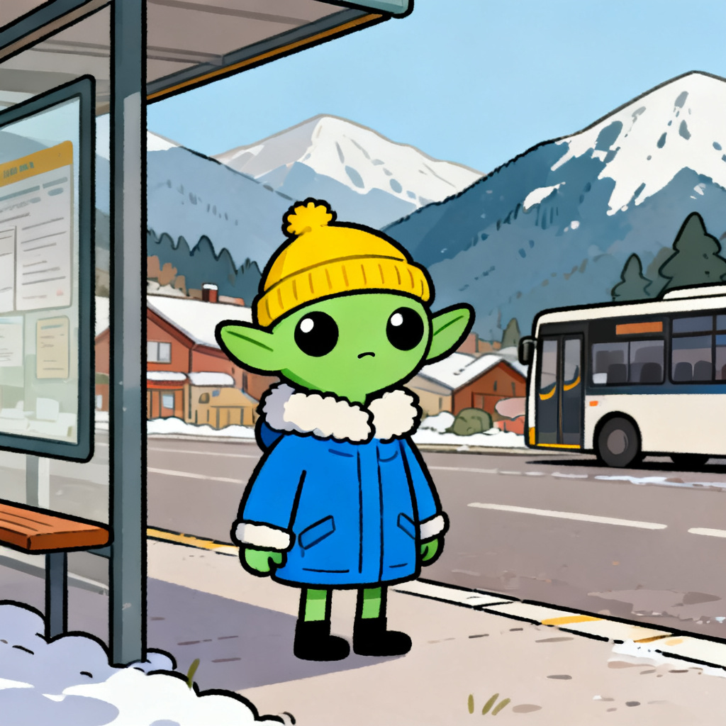 AI South Park OC alien student