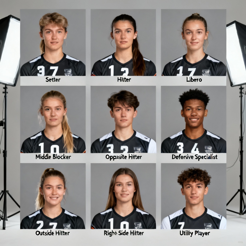Create Roster Using Ai Free AI Volleyball Player Generator Online | Create Players, Poses, Jerseys