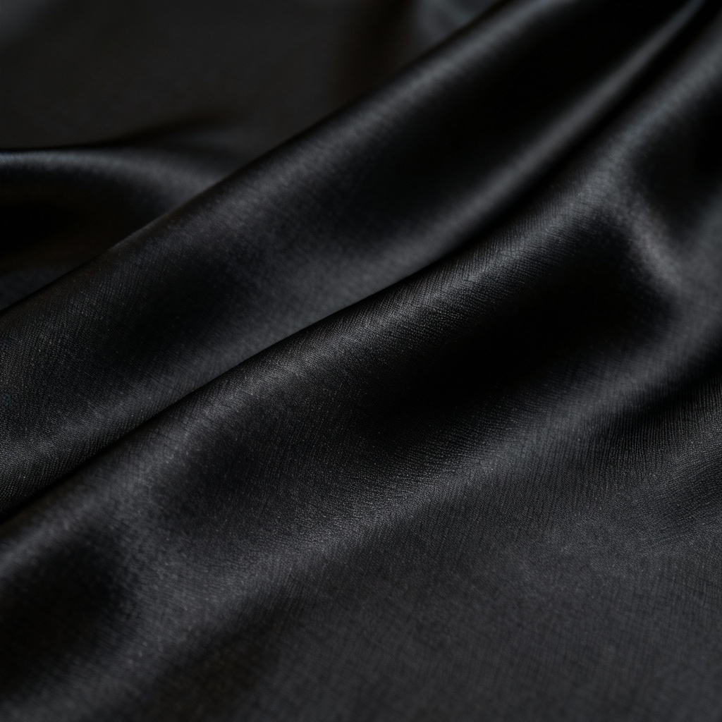 AI black silk moire-free texture