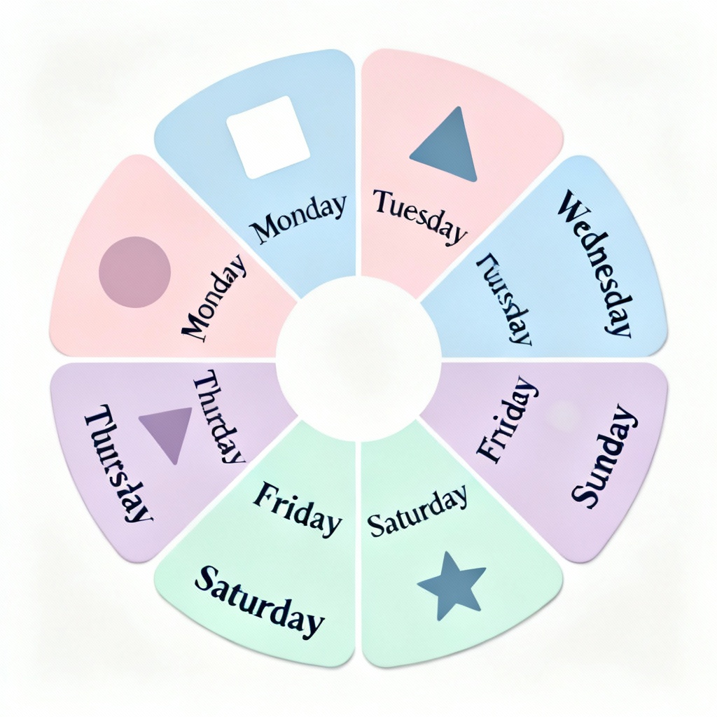 AI Montessori Week Wheel