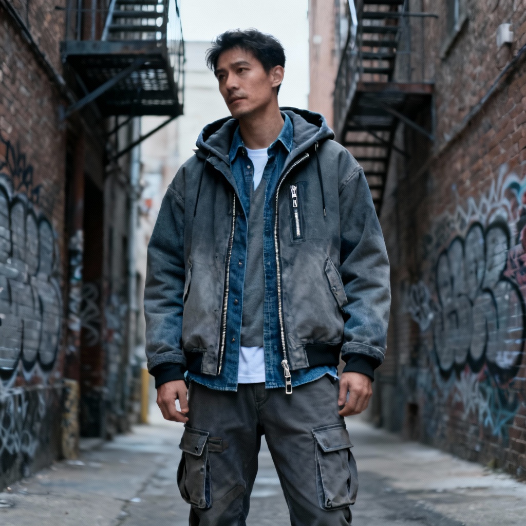 AI full body fashion streetwear
