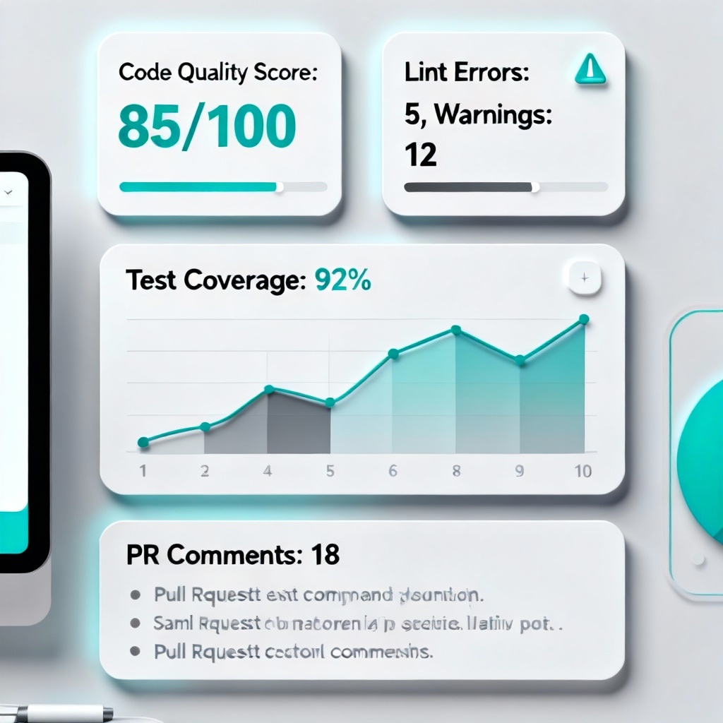 AI code review report visualization