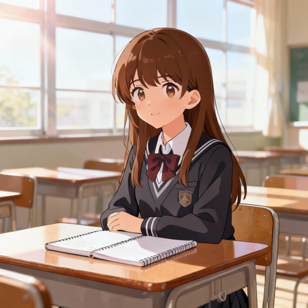 AI Anime Girlfriend Study Buddy