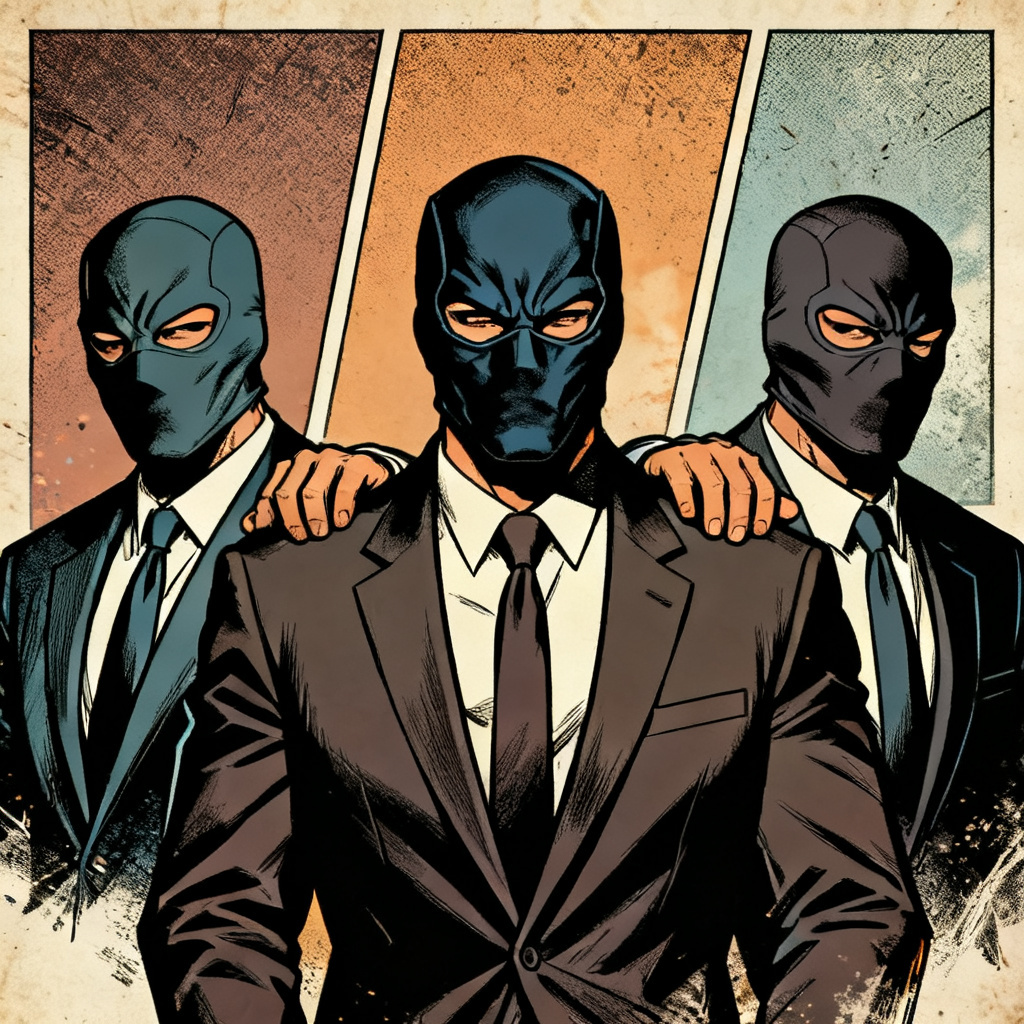 GTA style heist crew lineup