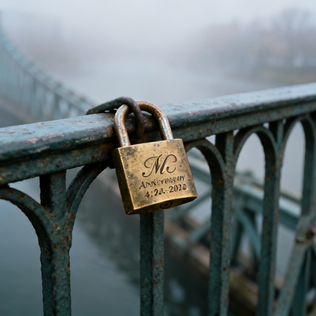 Free AI Love Lock Generator Online | Create Engraved Couple Locks