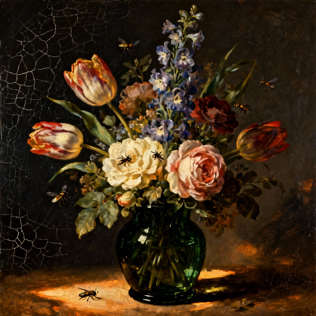 Free AI Vase of Flowers Generator Online | Create Floral Still Life Art