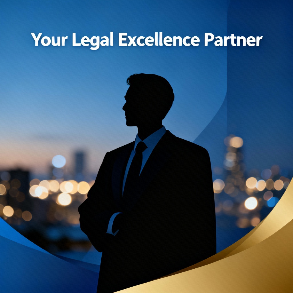 AI LinkedIn banner with legal theme for attorneys
