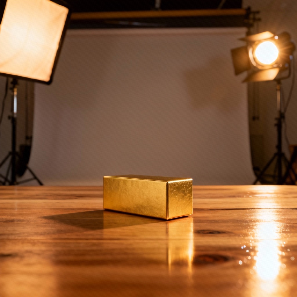 AI tungsten warm product lighting