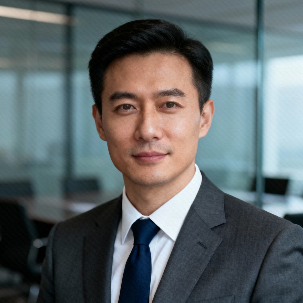 AI Executive Boardroom Headshot