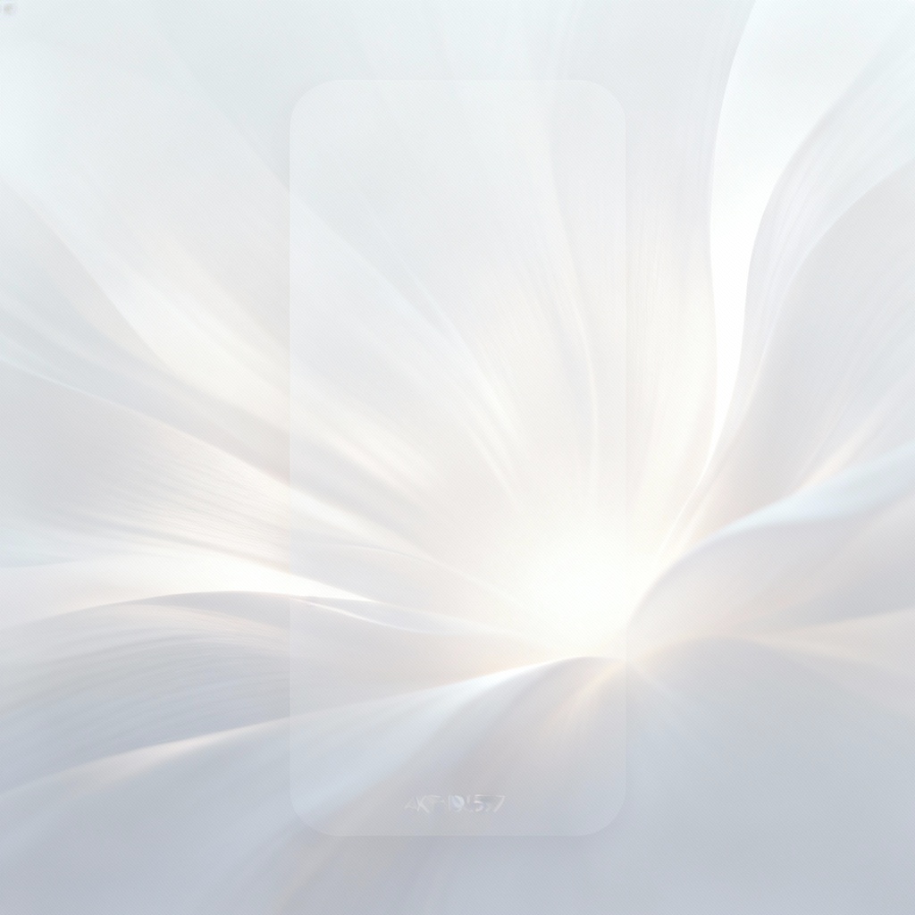 AI foggy white gradient wallpaper with soft glow