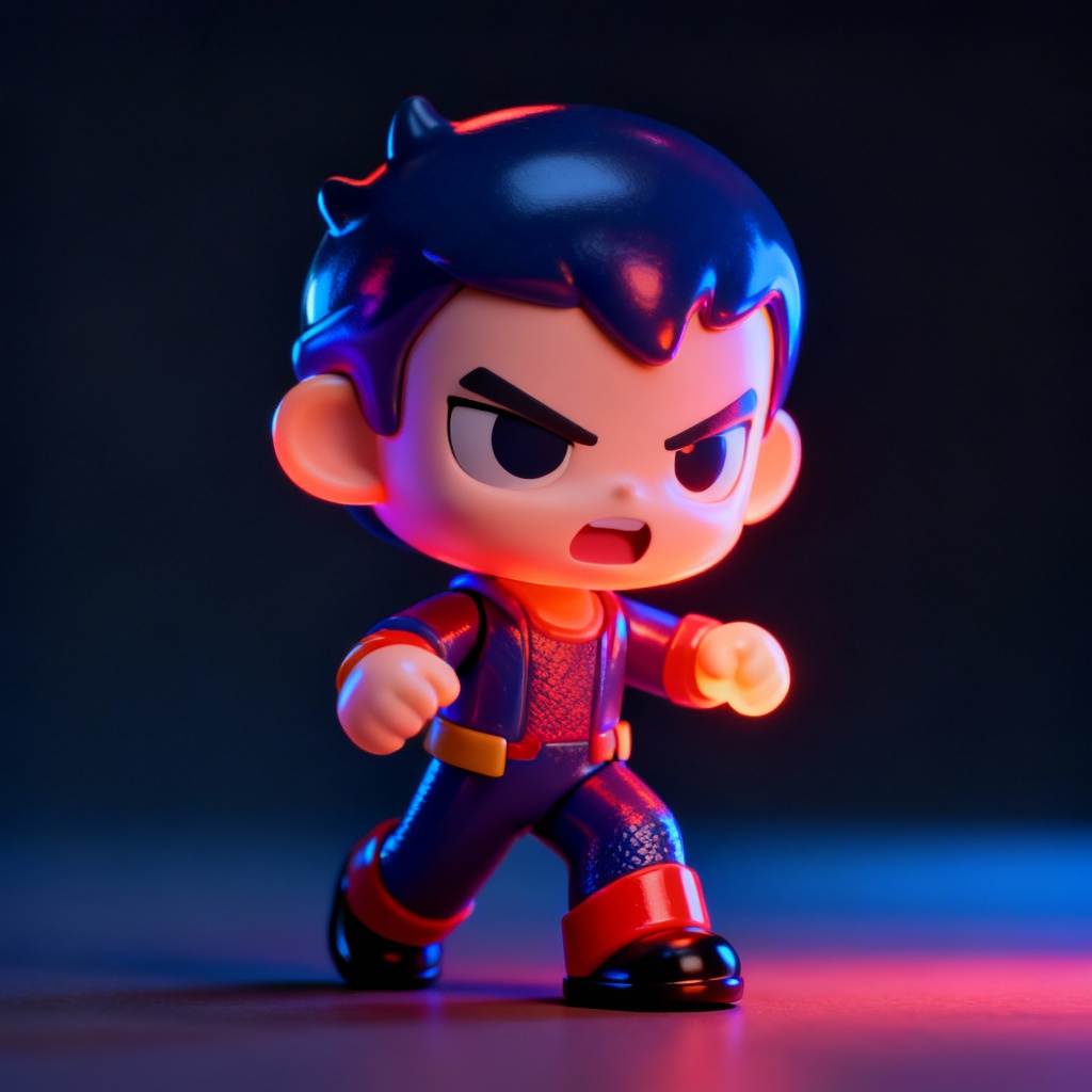 AI 3D Glossy Collectible