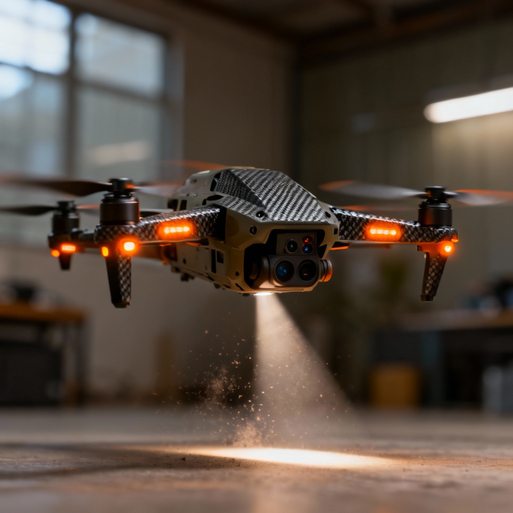 AI tactical drone robot