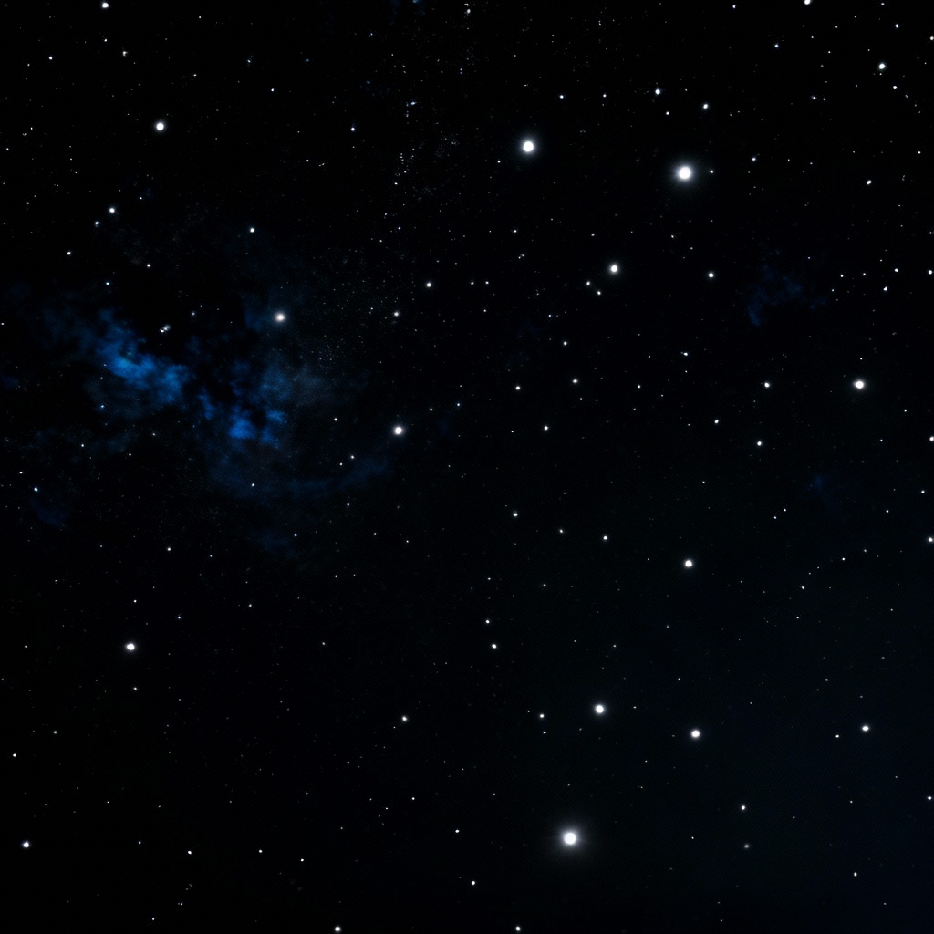 AI deep space starfield dark background