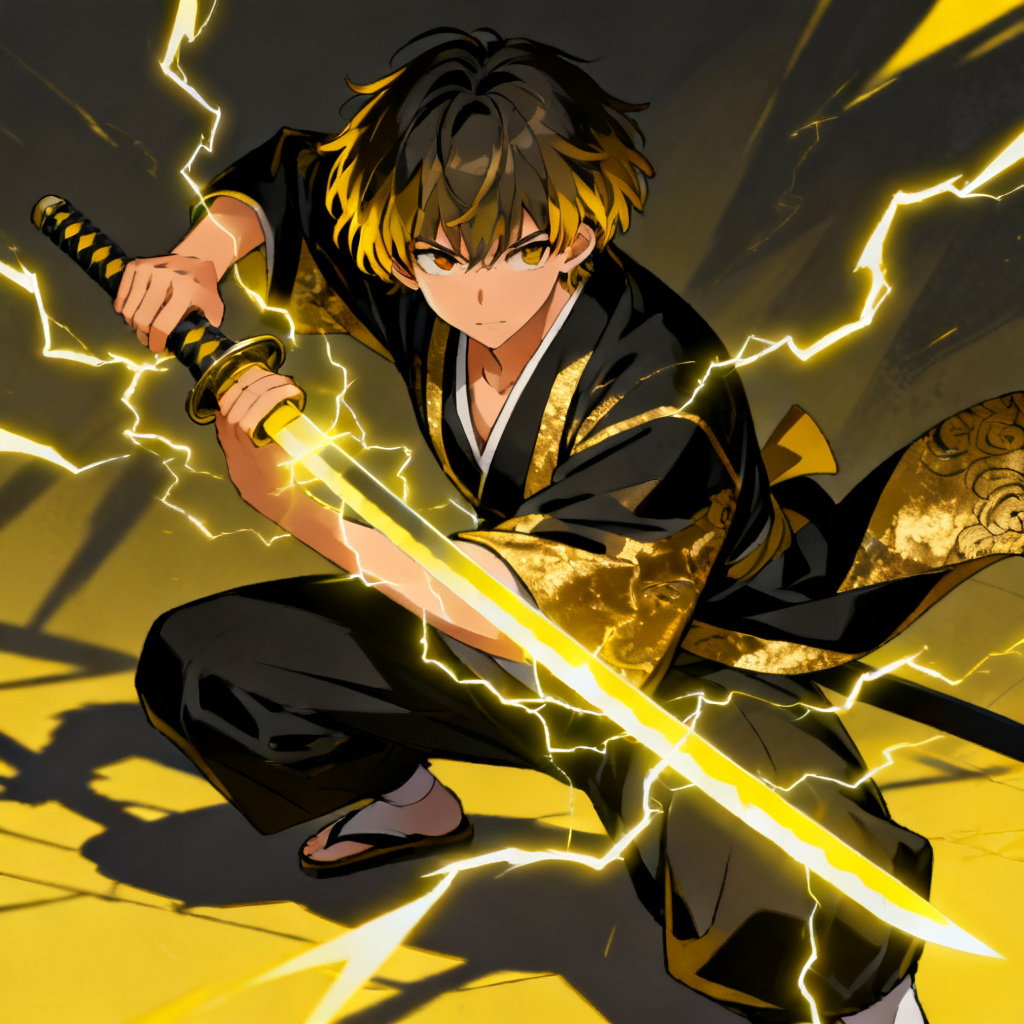 AI KNY Thunder Breathing OC