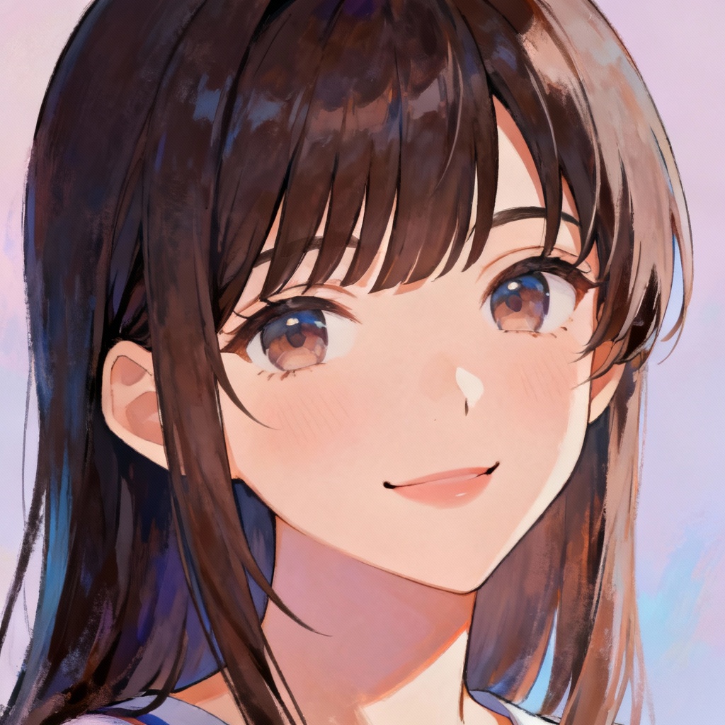 AI Tifa-inspired soft light portrait