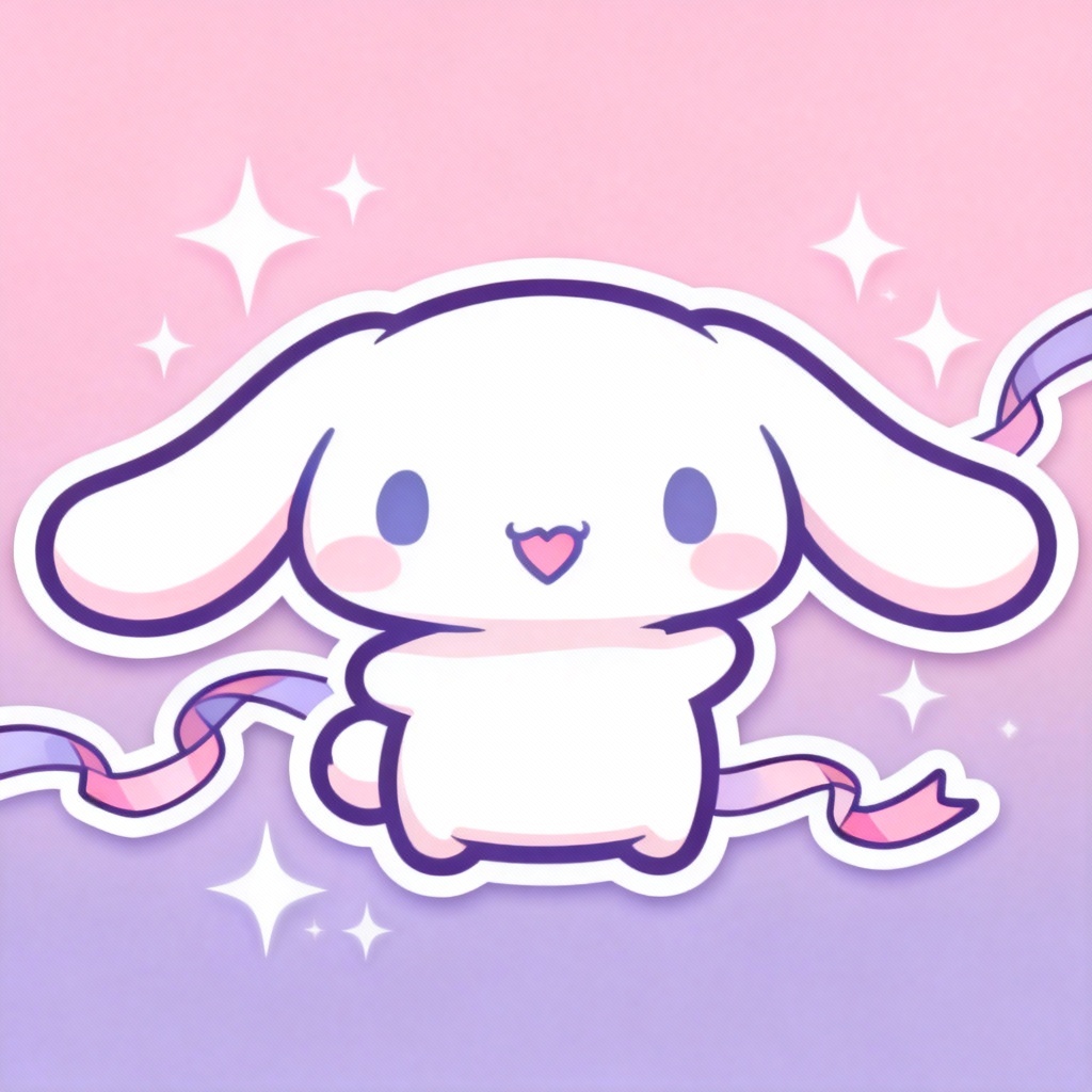 AI Pastel Kawaii Bunny Mascot