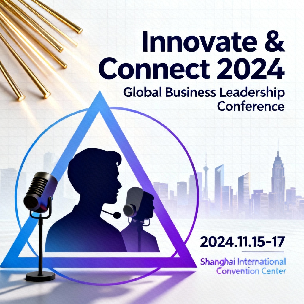 AI Conference Poster and Banner Design