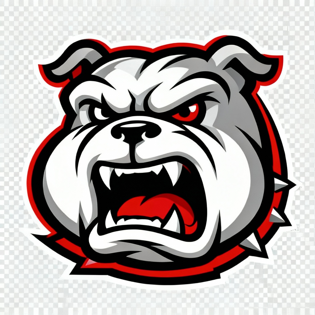 AI Sports Mascot Bulldog Logo
