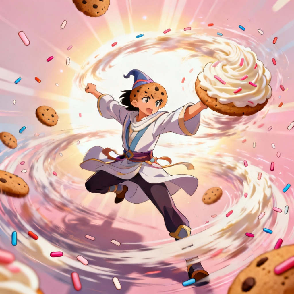 AI Cookie Run Kingdom magic skill frame