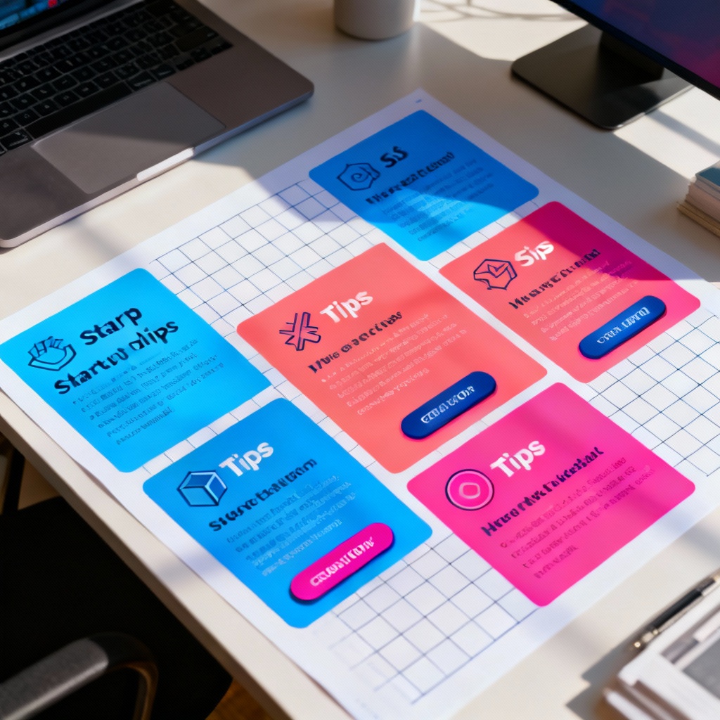 AI generated startup tips carousel preview