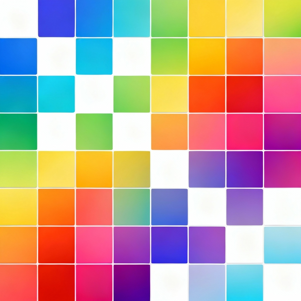 AI seamless spectrum tiles pattern for digital paper