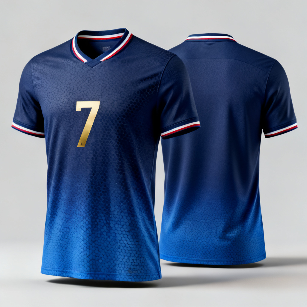 AI France Midnight Gradient Home Jersey