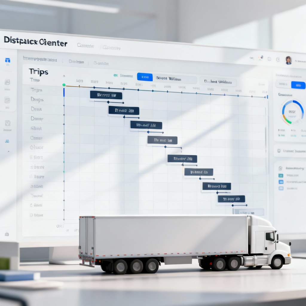 AI Fleet Scheduling Gantt Chart