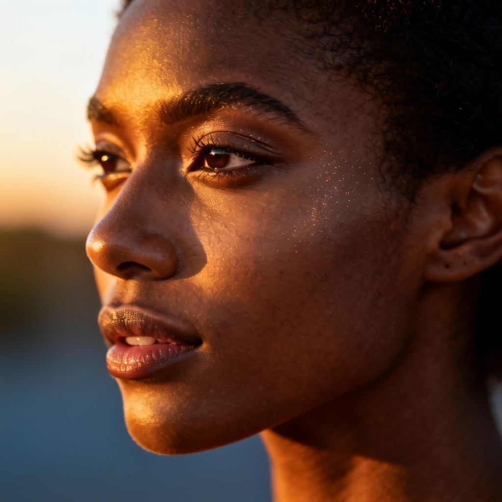 AI Radiant Portrait for Dark Skin Tones