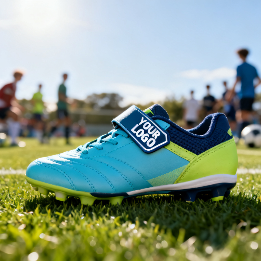 AI youth academy color block soccer cleats