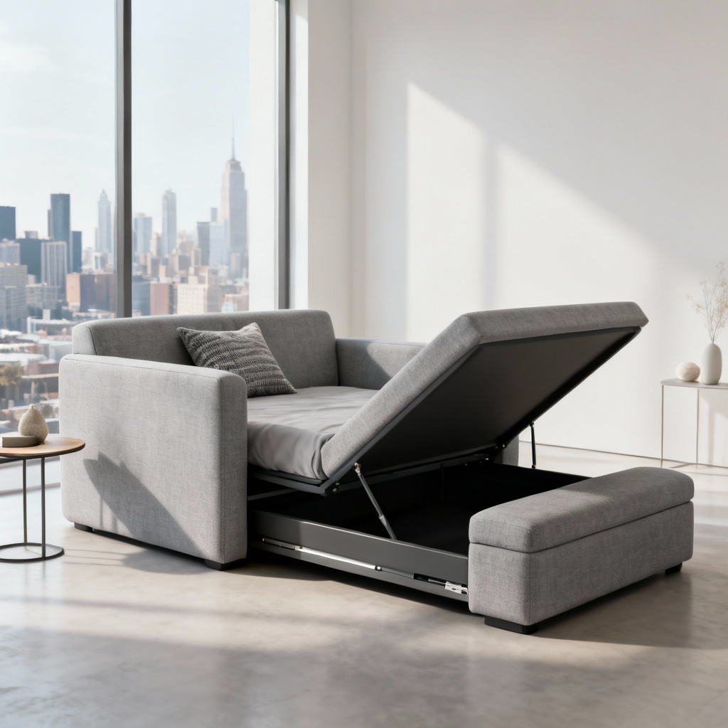 AI Compact Apartment Sleep Sofa