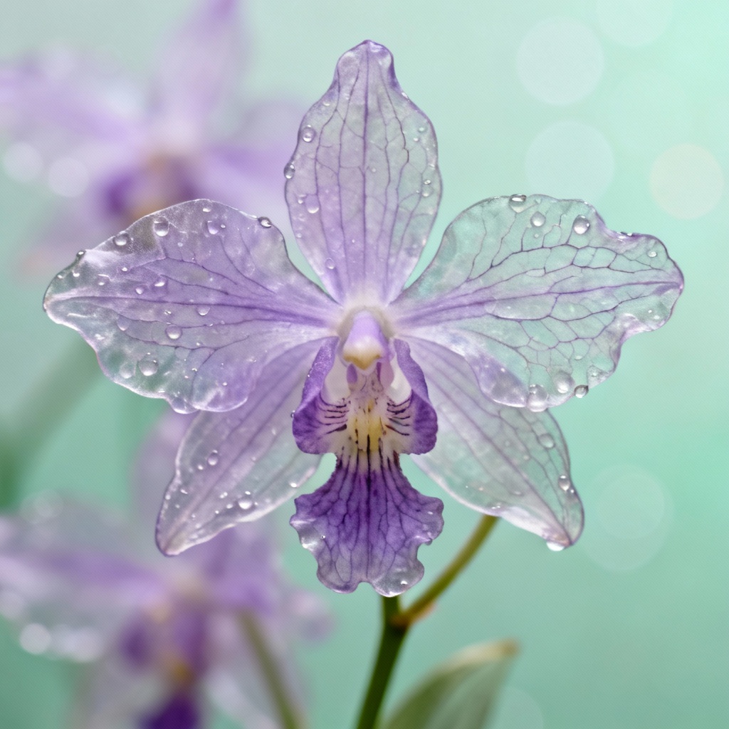 AI Exotic Orchid Macro