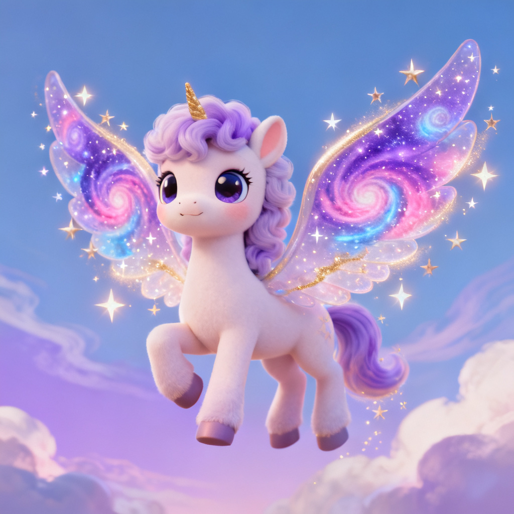 AI Galaxy Pastel Pegasus