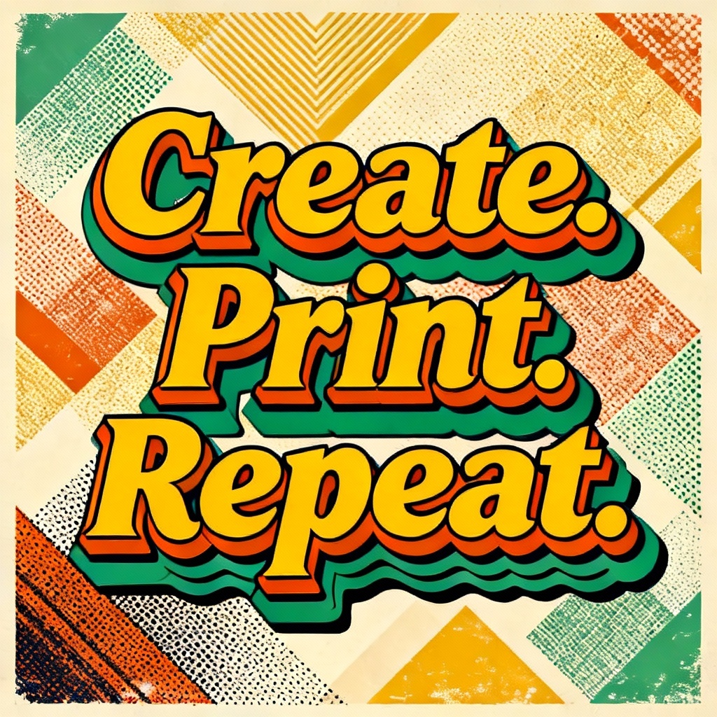Stacked bold typography t-shirt slogan design